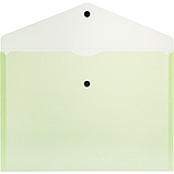 Папка-конверт на кнопке ATTACHE Neon, ассорти, А5, 180 мкм, полипропилен, фото 4