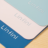 Планшет DELI LINFINI, розовый, с верхним прижимом, А4, полипропилен, фото 4