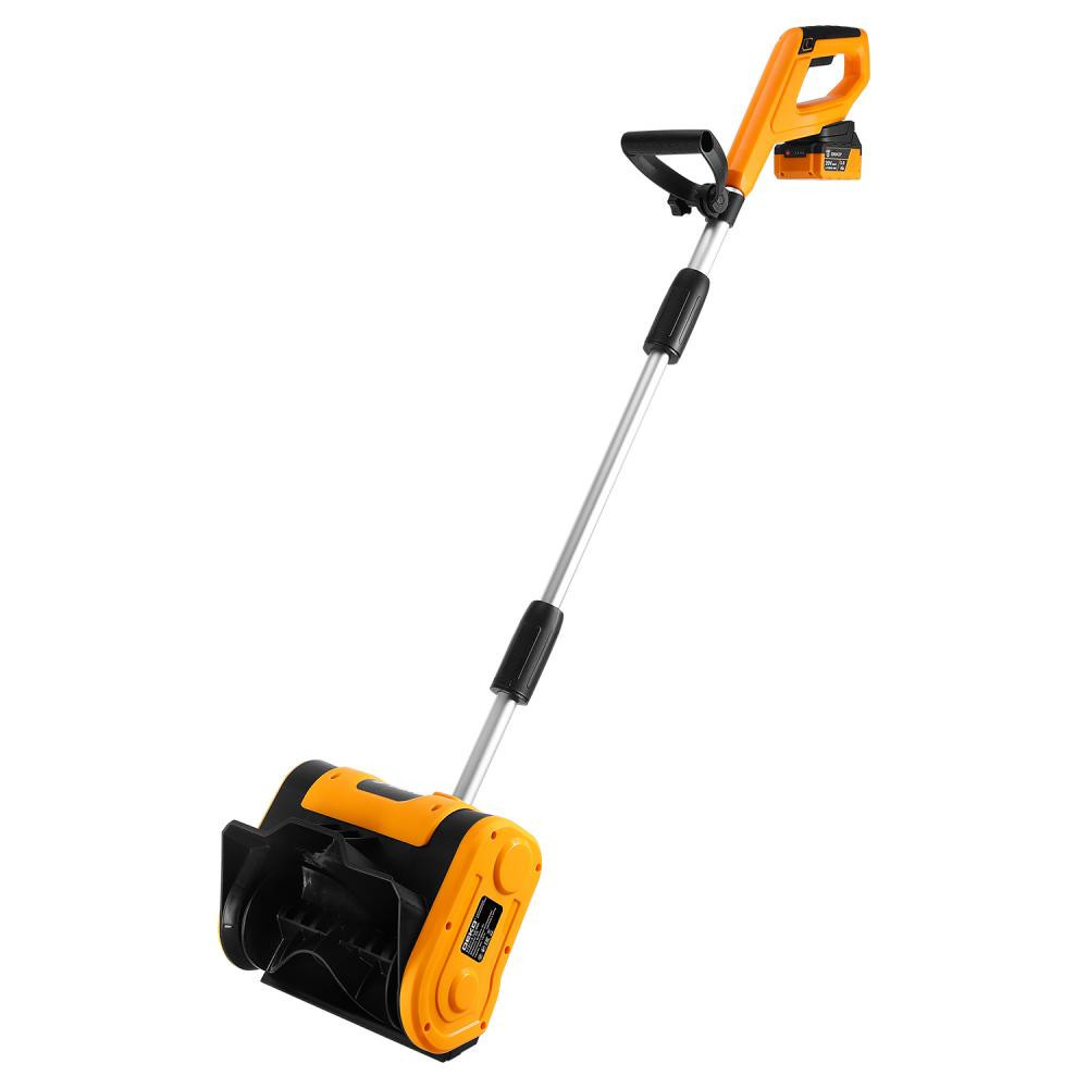 Снегоуборщик аккумуляторный DEKO ST211-5 (20В, 1х5Ач, совм Katana/Makita, 2800об/мин, 254/160мм, 6м)