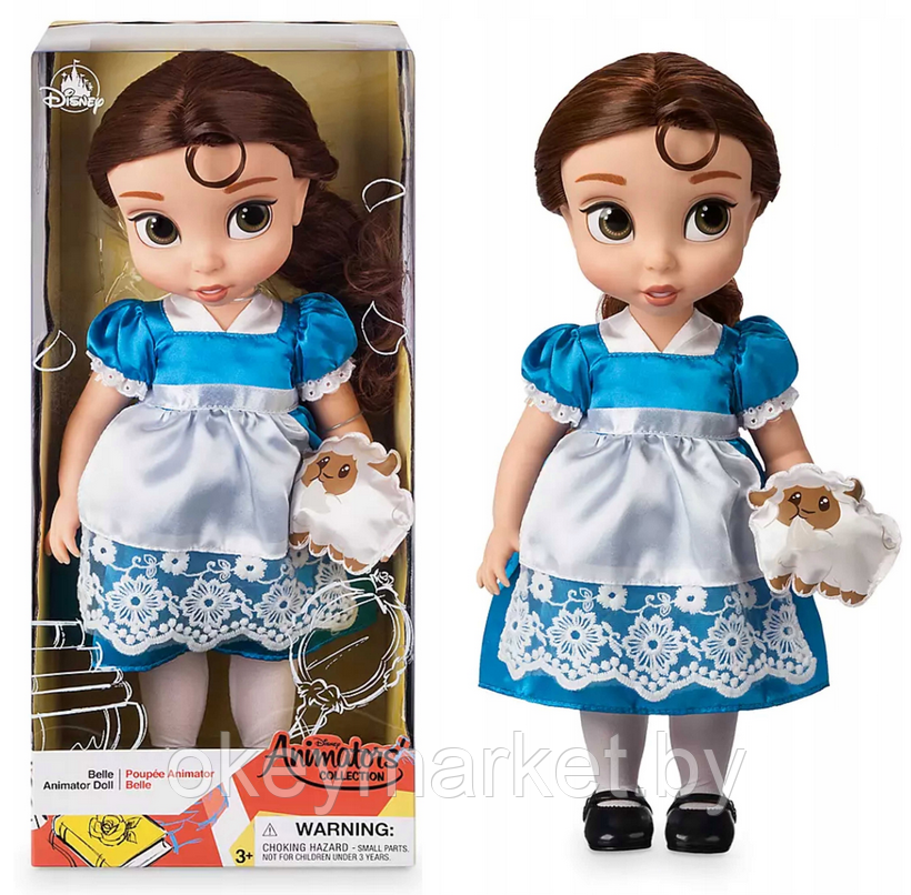 Кукла Бэлль Disney Animators Collection 40 см, фото 2