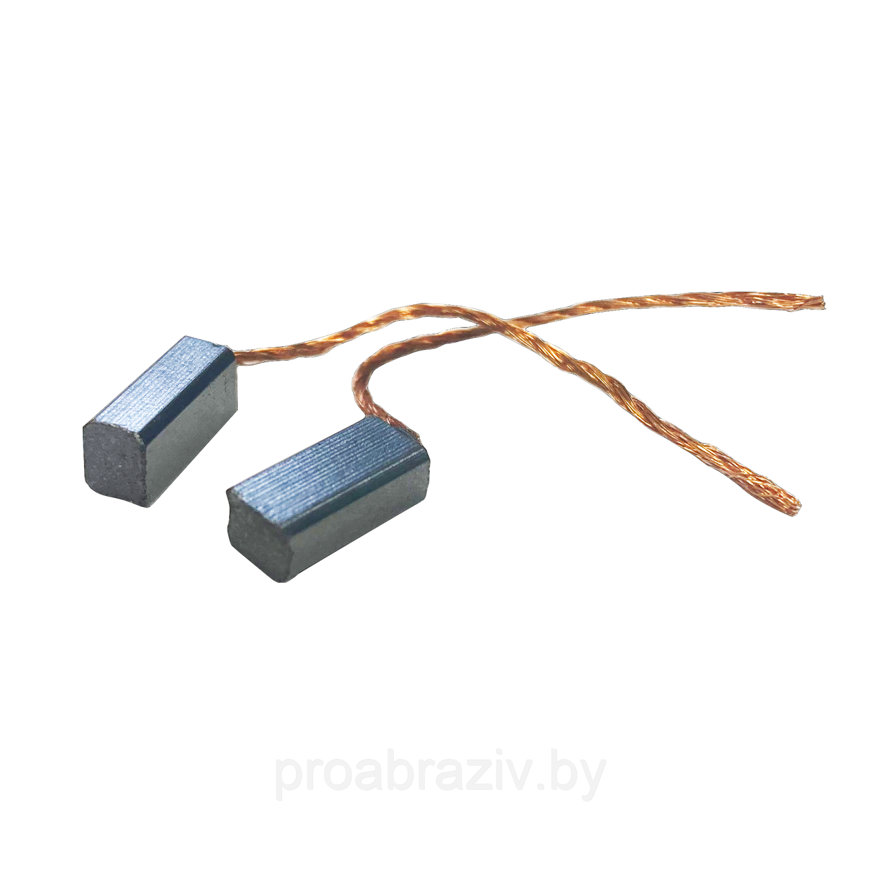 Электроугольная щетка 4х5х10 медный поводок L=40mm