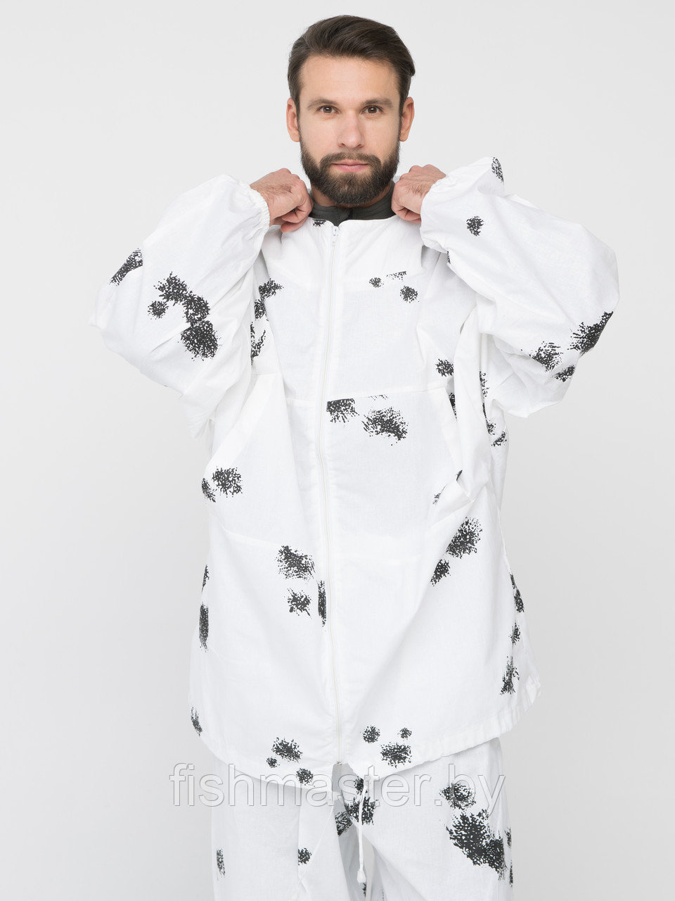 Костюм маскировочный HUNSTMAN Метель с молнией Клякса Бязь
