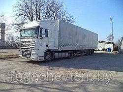 Пошив автомобильных тентов для грузовых автомобилей