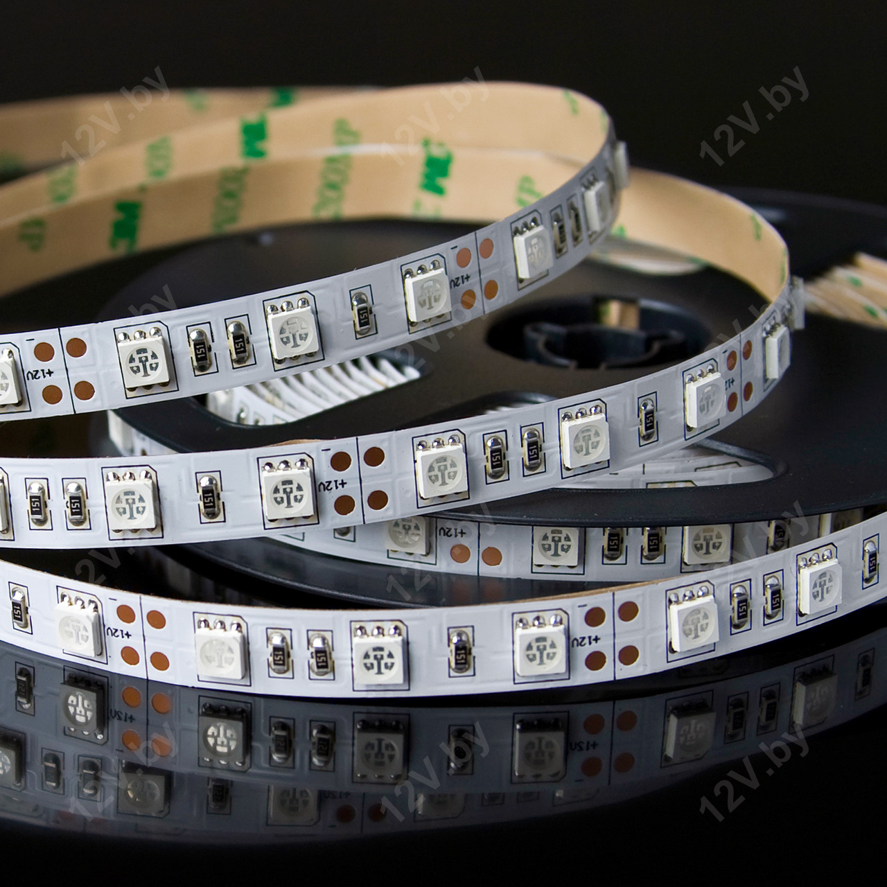 Светодиодная лента SMD 5050 60LED/m IP20 24V RGB [S]