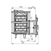 Печь банная ProMetall «Атмосфера L+» сетка нержавейка, фото 2