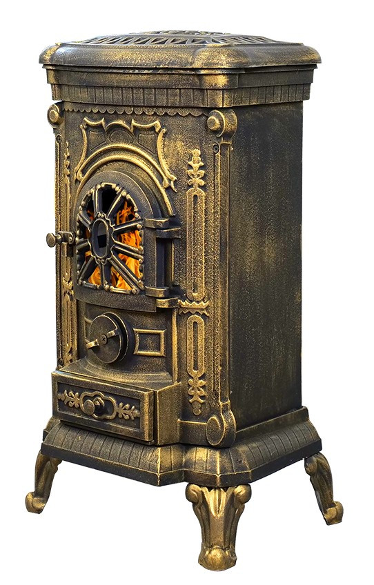 Печь-камин Везувий А-07 "Золото"