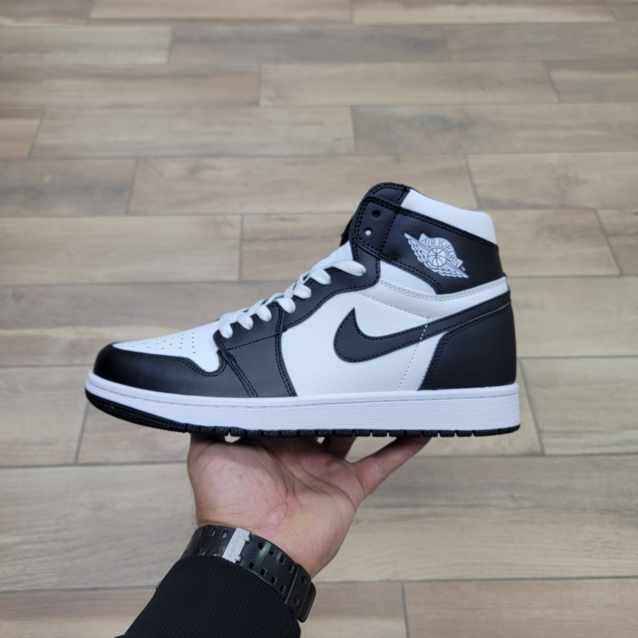 Кроссовки Air Jordan 1 High Black White