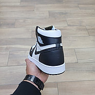 Кроссовки Air Jordan 1 High Black White, фото 4