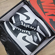 Кроссовки Air Jordan 1 High Black White, фото 6