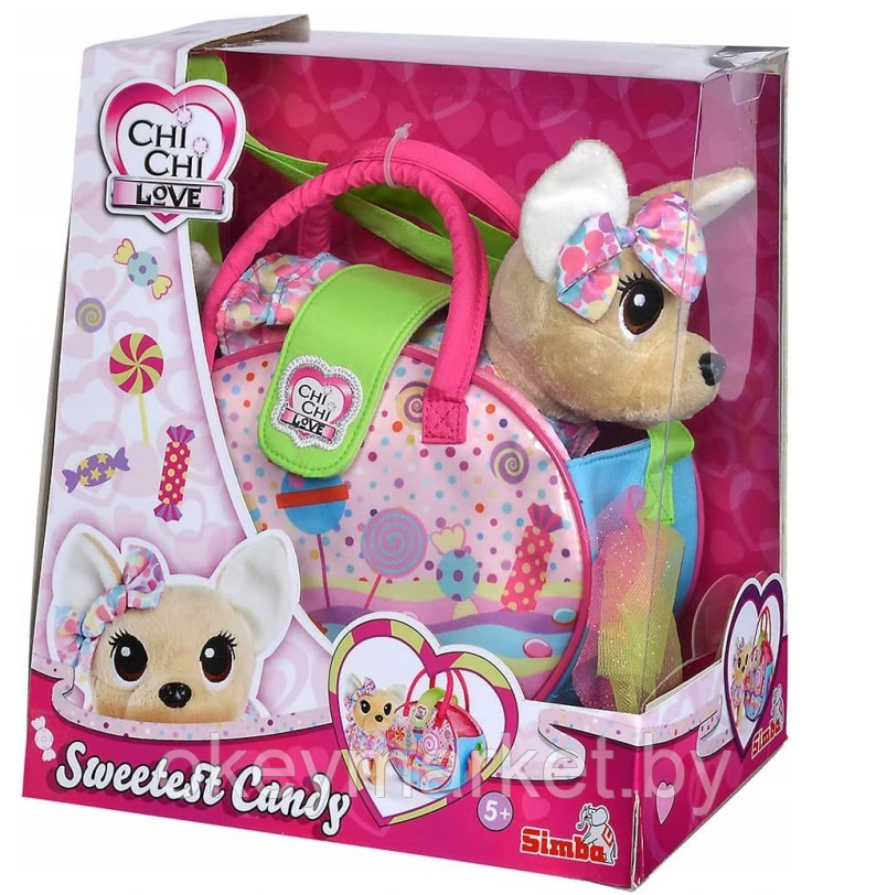 Мягкая игрушка Simba Chi-Chi love Sweetest Candy 20 см, фото 2