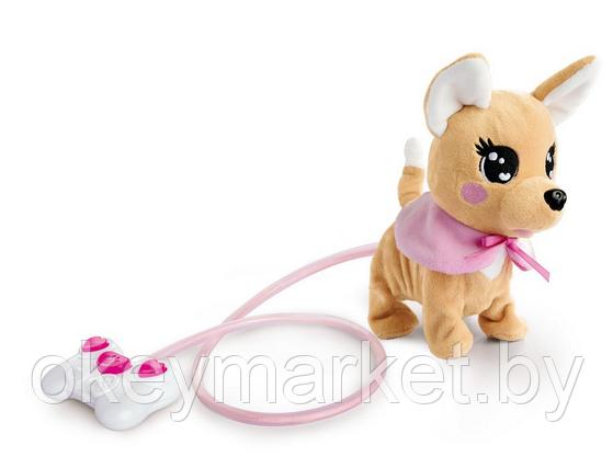 Игрушка  Simba Chi Chi love Друзья щенки на поводке с дистанционныи управлением 105893542, фото 2