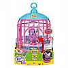Интерактивная птичка Little Live Pets поющая птичка в клетке , со светящимися крылышками  Радужный Свет, фото 6
