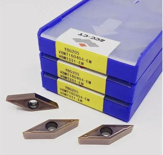 Пластина твердосплавная VBMT 160404-EM YBG205