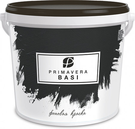 Декоративная краска PRIMAVERA Basi фоновая белая  5л (7 кг) NEW, фото 2
