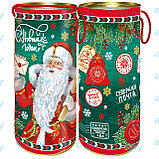 Упаковка туба 2 кг, Новинка! Для конфет, новогодних подарков. Яркие рисунки! Оригинальный подарок!!!!, фото 2