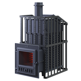 Печь для бани GFS ЗК 18 (М) Ураган Сетка, фото 2