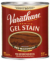 Морилка-гель универсальная для внутренних и наружных работ Varathane GEL STAIN Цвет: Красный махагон