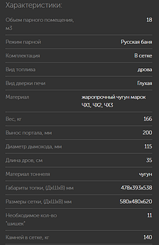 Печь для бани GFS ЗК 18 в сетке, фото 2