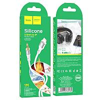 Кабель AUX Hoco UPA22 Lightning - jack(M) 3.5mm (1.0 м), черный