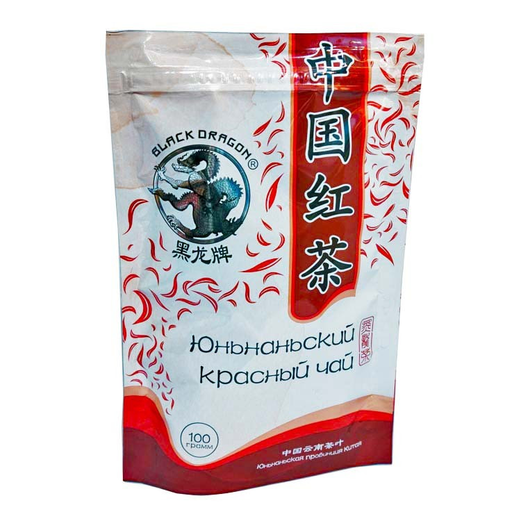 Чай красный (черный) юньнаньский 100 грамм "Черный Дракон"
