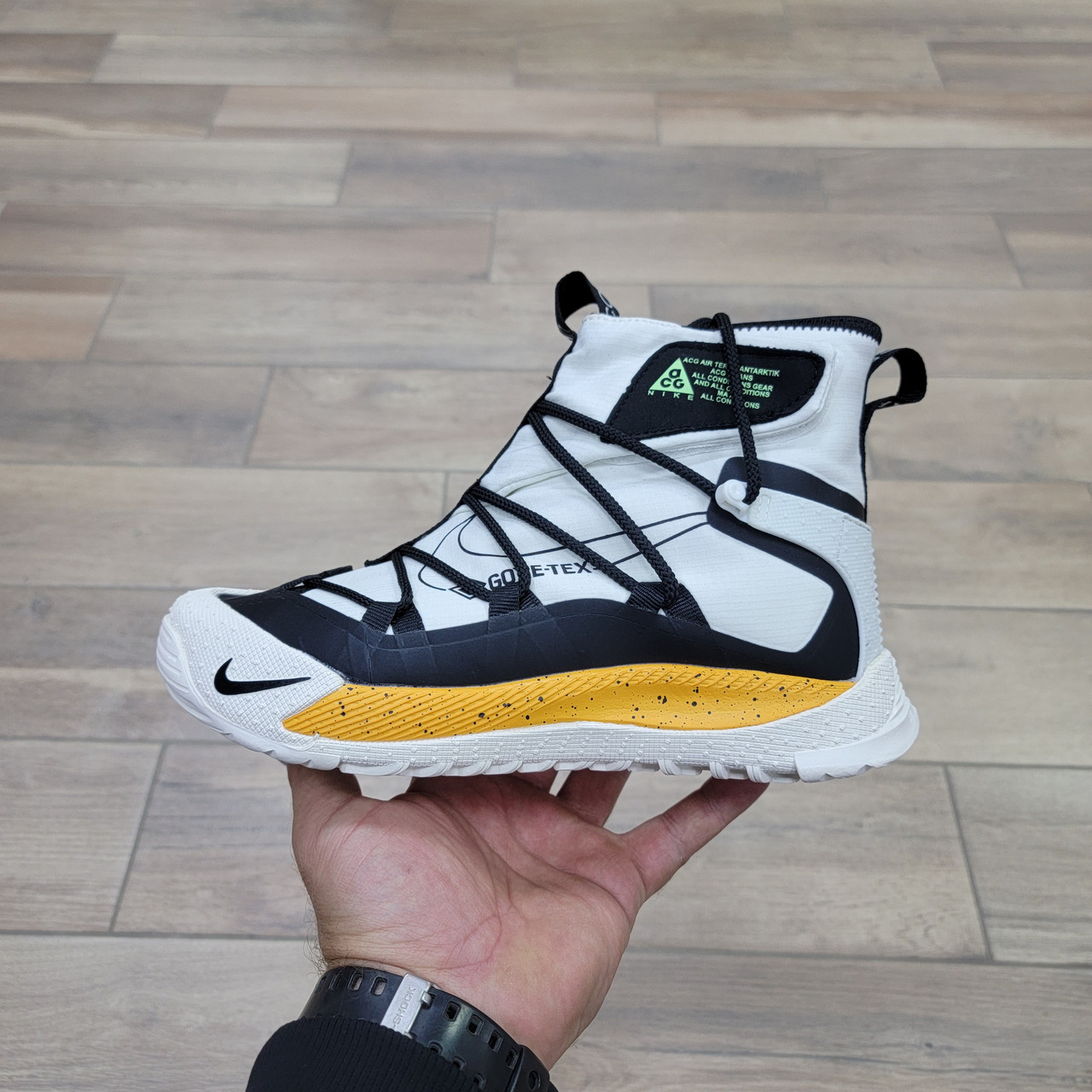 Кроссовки Nike ACG Air Terra Antarktik White с мехом