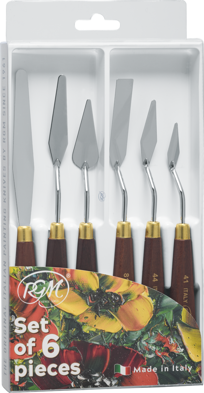 Набор из 6 мастихинов RGM PLUS SET6P