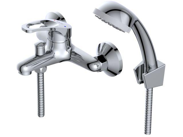 Смеситель для ванны (Lt) D35, серия URS AV Engineering (Высота - 87 мм, длина излива - 141 мм. Излив
