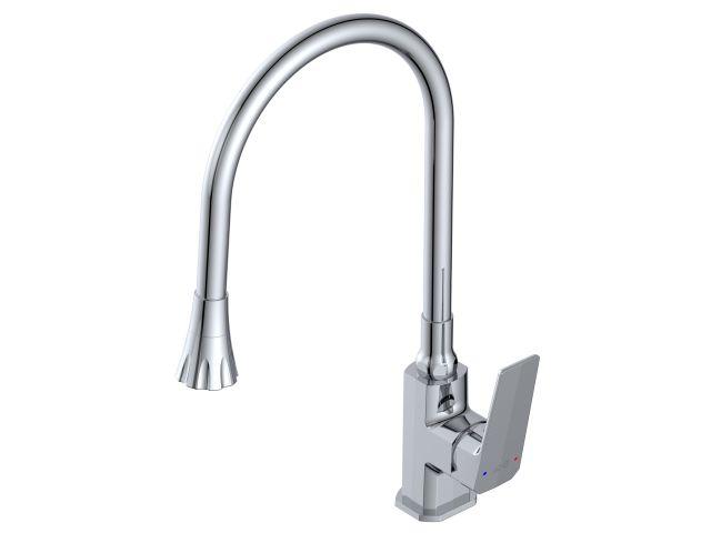 Смеситель для кухни (Lt) D35, серия WIN AV Engineering (Высота излива - 333 мм, длина излива - 225 мм. Излив