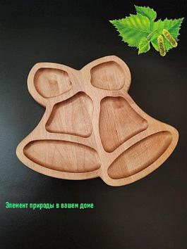 Менажница EcoWood`s line Колокольчик, береза