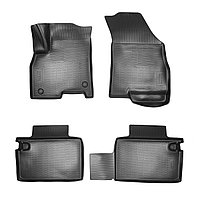 Коврики салонные для Chery Tiggo 8 Pro MAX 3D 2022- (1,2 ряд)