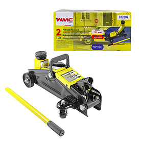 Домкрат подкатной WMC TOOLS WMC-T82007 гидравлический 2 т (h min 135мм, h max 320мм)