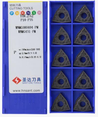 Пластина твердосплавная WNMG 080404-PM YBC252