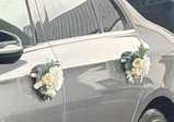 №41 ПРОКАТ. Композиция с кольцами на свадебный автомобиль, фото 2