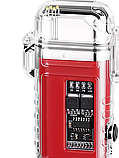 Зажигалка импульсная LIGHTER (USB,защитный чехол, фонарик, индикатор зарядки ), фото 3