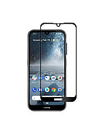 Защитное стекло Full-Screen для Nokia 2.2 черный (5D-9D с полной проклейкой)