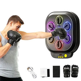 Боксерская груша музыкальная настенная Electronic boxing