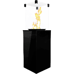 Газовый обогреватель Kratki Patio Manual Black