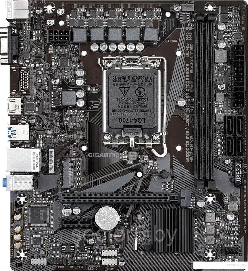 Материнская плата Gigabyte H610M H V2 (rev. 1.0)