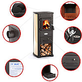 Печь-камин Blist Berna Lux красная, фото 2