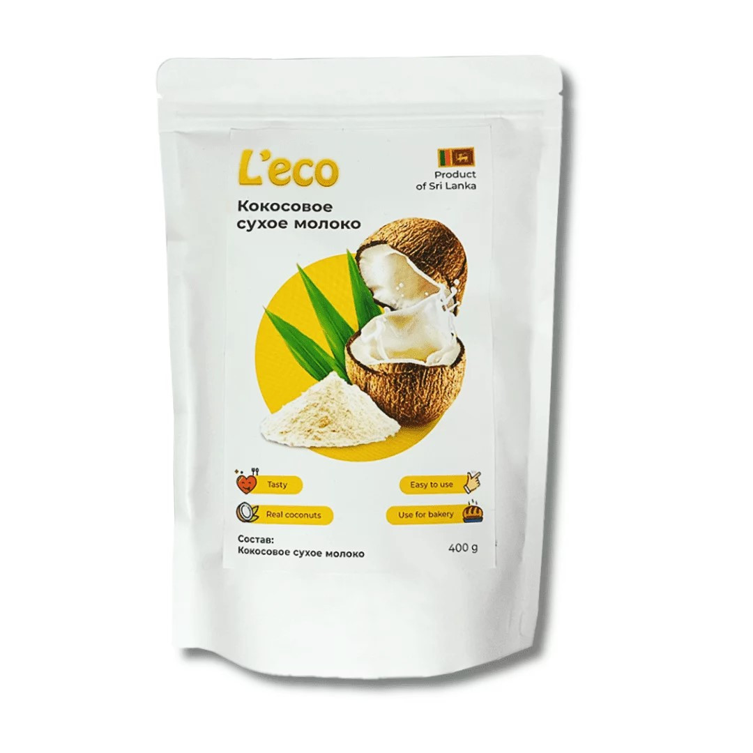 Кокосовое Молоко Сухое L`eco, 400 г