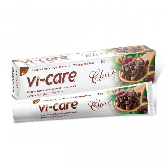 Аюрведическая зубная паста Vi-Care Clove с Гвоздикой, 100 гр Индия