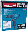 Шуруповерт ударный HP 0300 в коробке MAKITA HP0300, фото 5