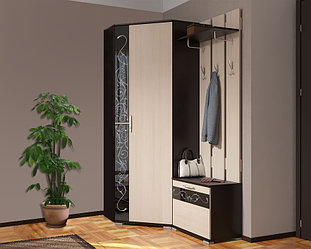 Угловая прихожая Юнона-2 Комплект 1 (0,77х1,37м.)