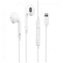 Наушники Apple EarPods с разъёмом Lightning (MMTN2ZM/A)