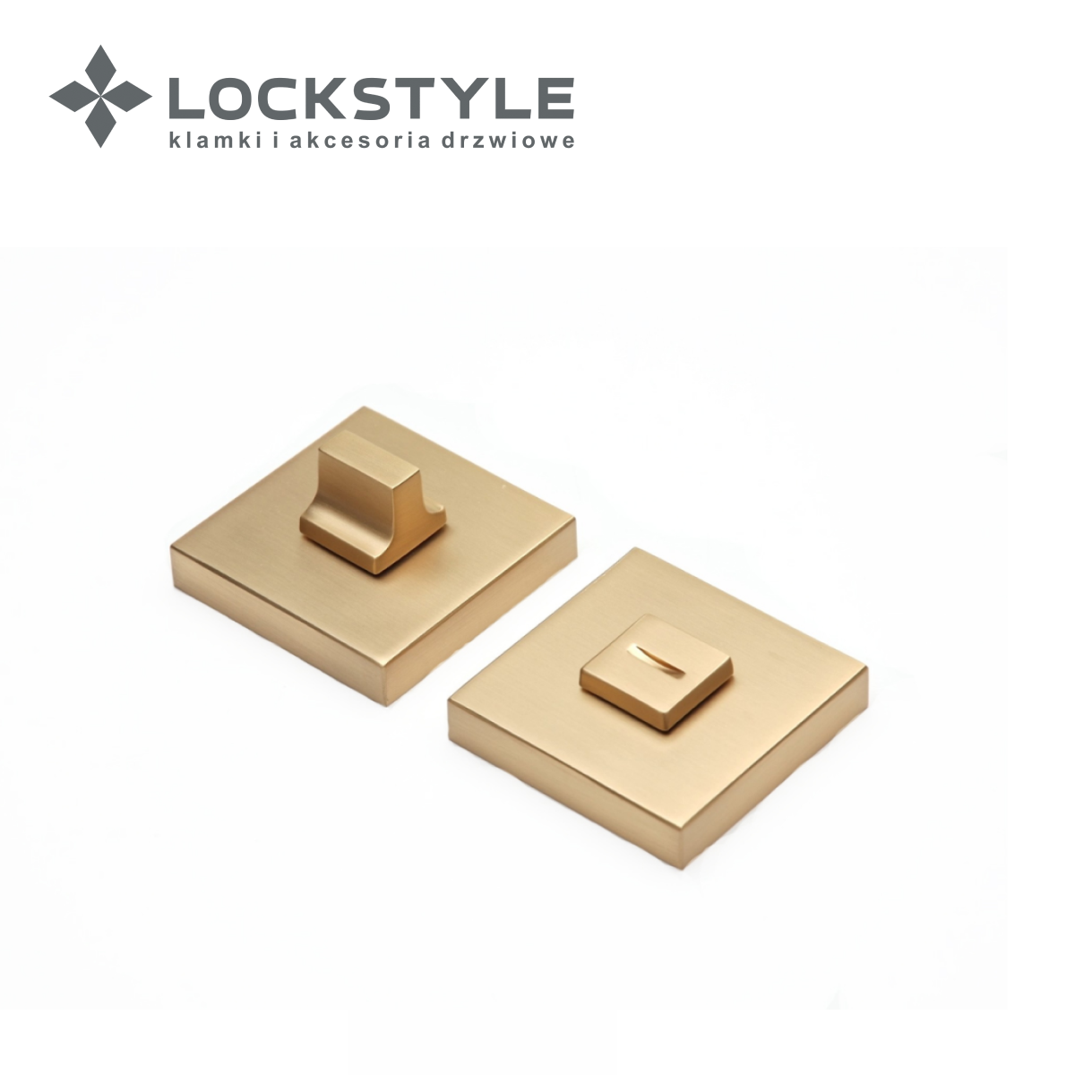 Фиксатор LOCKSTYLE WC ZN  BB (матовое золото)