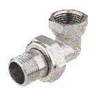 Американка угловая 1/2" никелированная AQUALINK