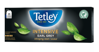 Чай "Tetley" Intensive Earl Grey, 25 пакетиков x2 г, черный. Цена указана без учета НДС 20%