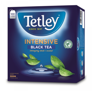 Чай "Tetley" 100 пак.*2 гр., черный, Intensive Black. Цена указана без учета НДС 20%