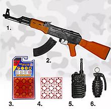 Игрушечный автомат на пистонах.