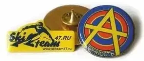 Объёмные наклейки и значки